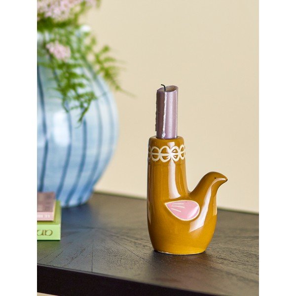 Lončen svečnik Trudy – Bloomingville-image-1