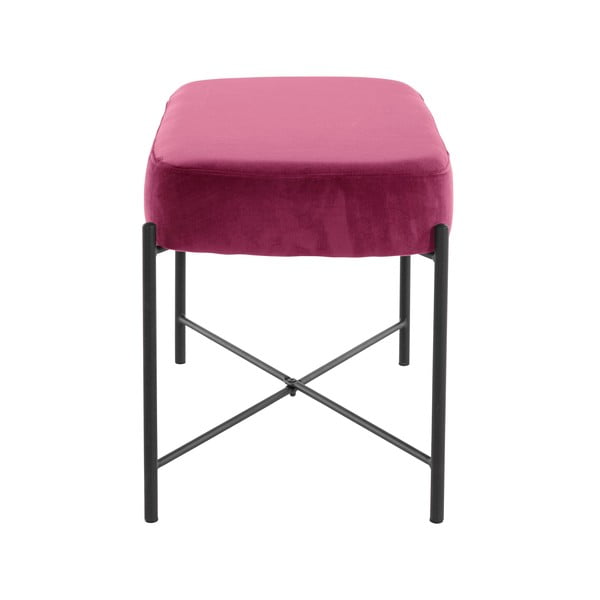 Rožnata žametna klop Berry - Støraa -image-2