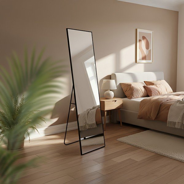 Stensko/stoječe ogledalo 40x150 cm Stella – Styler-image-1
