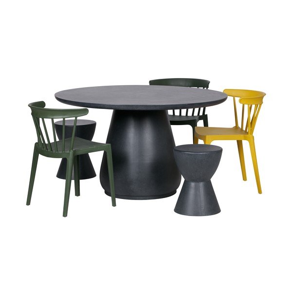 Rumen jedilni stol za notranje in zunanje prostore WOOOD Bliss-image-3