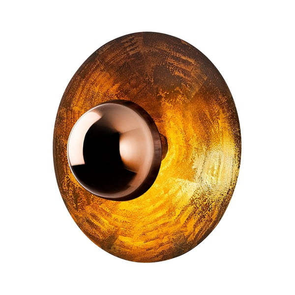 Bakrena stenska svetilka ø 38 cm Kurt – Opviq lights-image-2