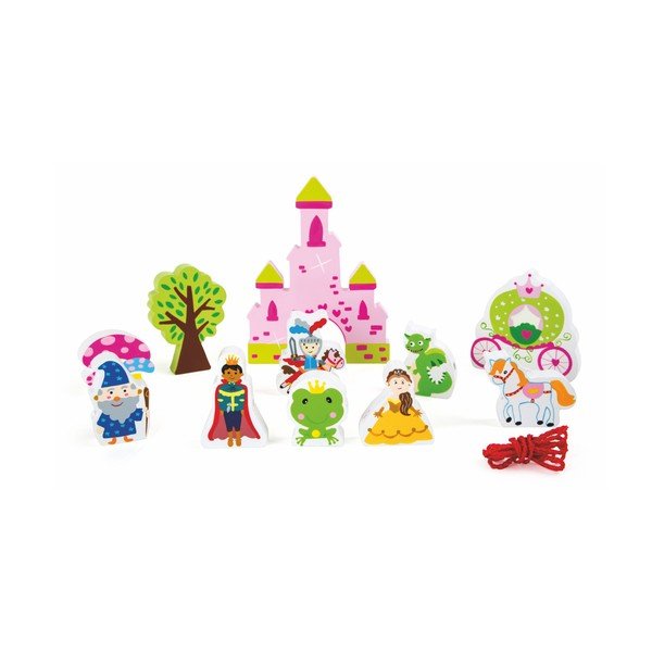 Leseni igralni set z vrvico Legler Fairytale-image-1