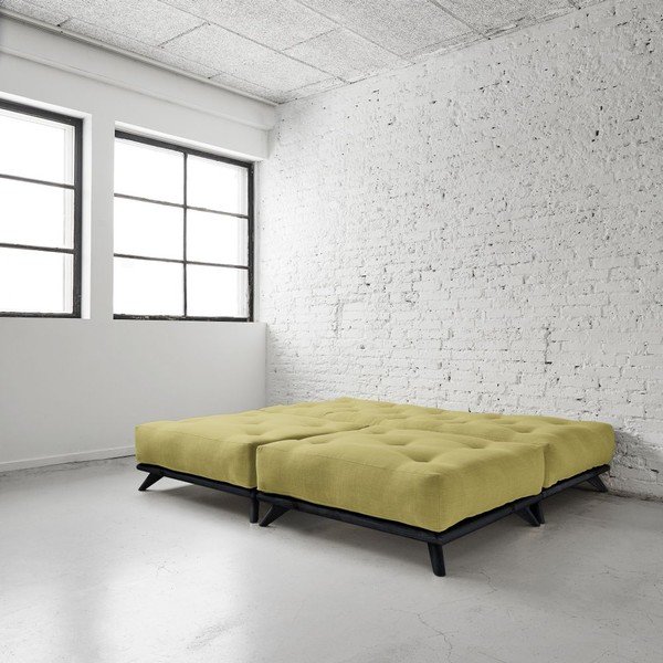 Podnožje Senza Črna/Avocado Green-image-3