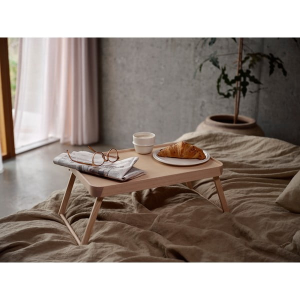 Stranska mizica iz masivnega jesena 32x49,5 cm Inu – Zone-image-1