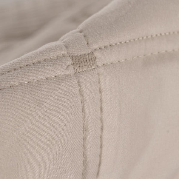 Bež prešito pregrinjalo 230x280 cm – Ixia-image-3