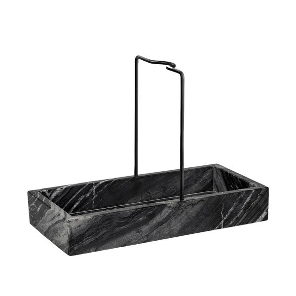 Temno siv kamnit organizator za pomivalno korito Marble – Mette Ditmer Denmark