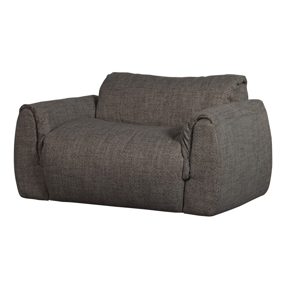 Temno siv fotelj Baggy