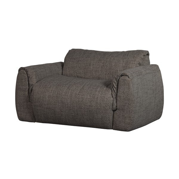 Temno siv fotelj Baggy – WOOOD