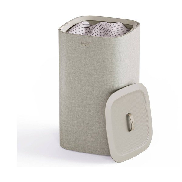 Bež tekstilni koš za perilo 60 l Tota One – Joseph Joseph