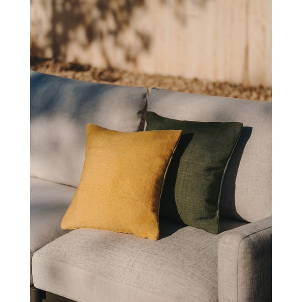 Svetlo siv vrtni modularni kavč 201 cm Sorells – Kave Home-image-3