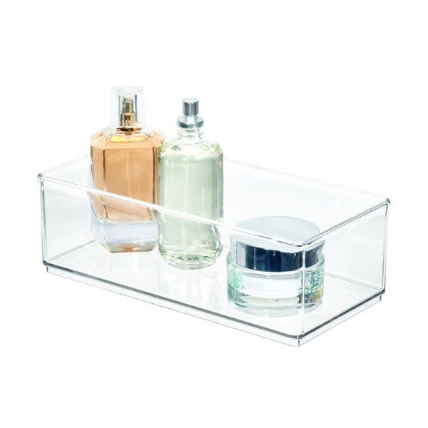 Prozorna škatla za shranjevanje iDesign The Home Edit, 11,9 x 24 cm-image-3