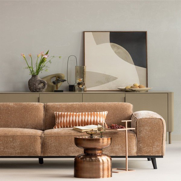 Kovinska okrogla stranska mizica ø 30 cm Frits – WOOOD-image-1