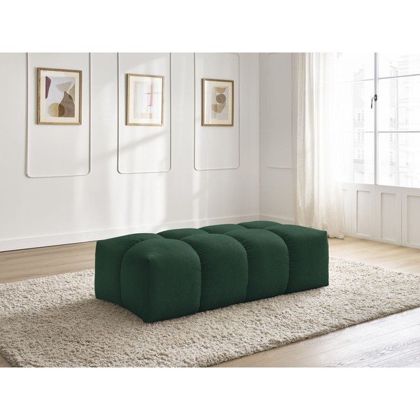 Zelen tabure iz šenilje Everest – Bobochic Paris-image-1