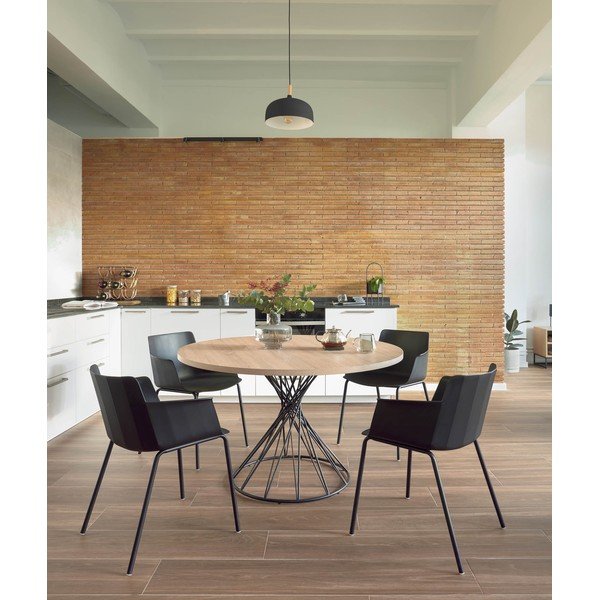 Okrogla jedilna miza ø 120 cm Niut – Kave Home-image-1