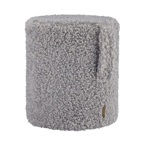 Siv tabure iz tkanine bouclé Teddy – Blomus