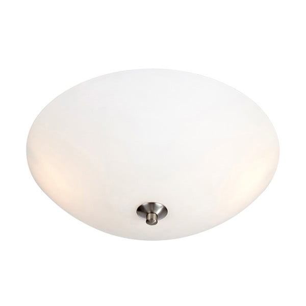 Bela stropna svetilka s steklenim senčilom ø 43 cm Polar – Markslöjd