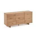 Nizka komoda v hrastovem dekorju 150x71 cm Rasha – Kave Home