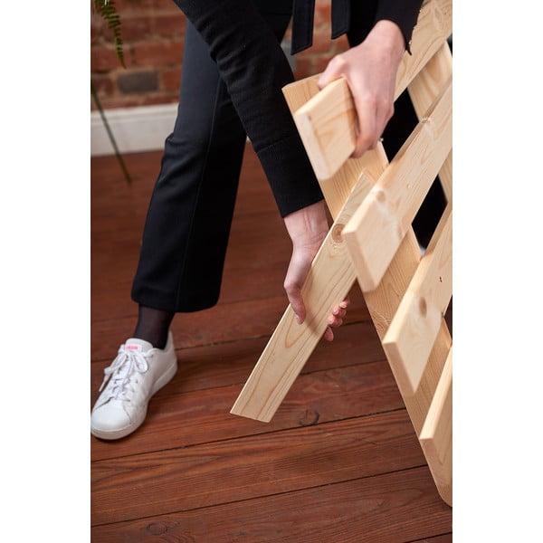 Rjava raztegljiva sedežna garnitura 140 cm Roots - Karup Design-image-1