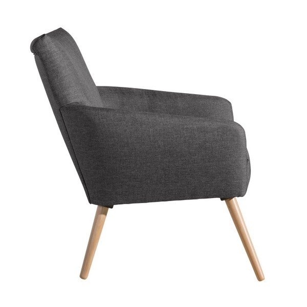 Antracitno siv fotelj Max Winzer Jörn-image-2