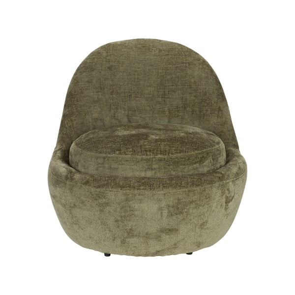 Kaki zelen fotelj Nash – White Label-image-2