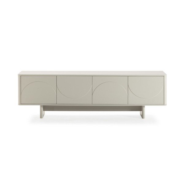Kremno bela TV omarica 180x55x40 cm Solei – MOME