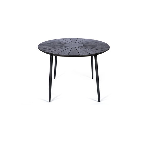 Črna vrtna miza s ploščo iz artwooda Bonami Selection Marienlist, 190 x 115 cm-image-3
