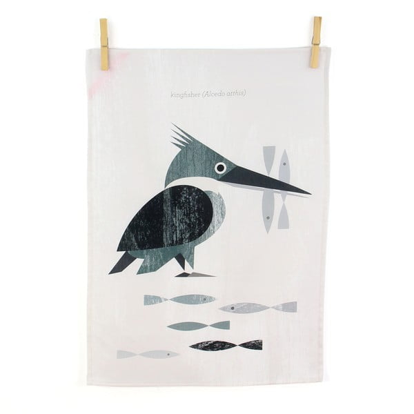 Komplet 2 bombažnih kuhinjskih krp Happy Friday Basic Kingfisher, 70 x 50 cm-image-2