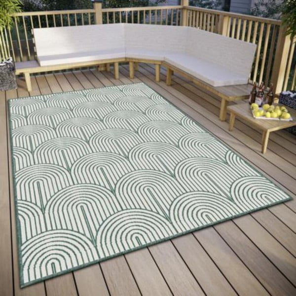 Zelena zunanja preproga 240x330 cm Pangli Green – Hanse Home-image-2