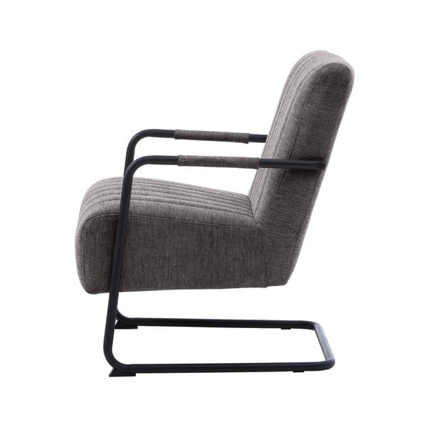 Temno siv fotelj Trout – Unique Furniture-image-3