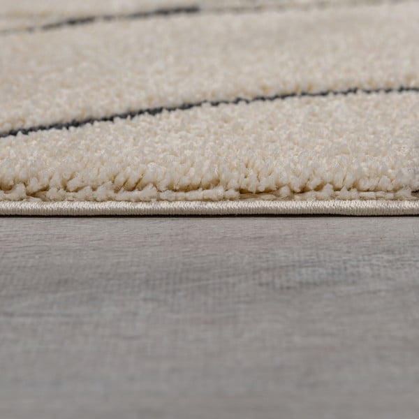 Kremno bela preproga 120x170 cm Flow – Flair Rugs-image-4