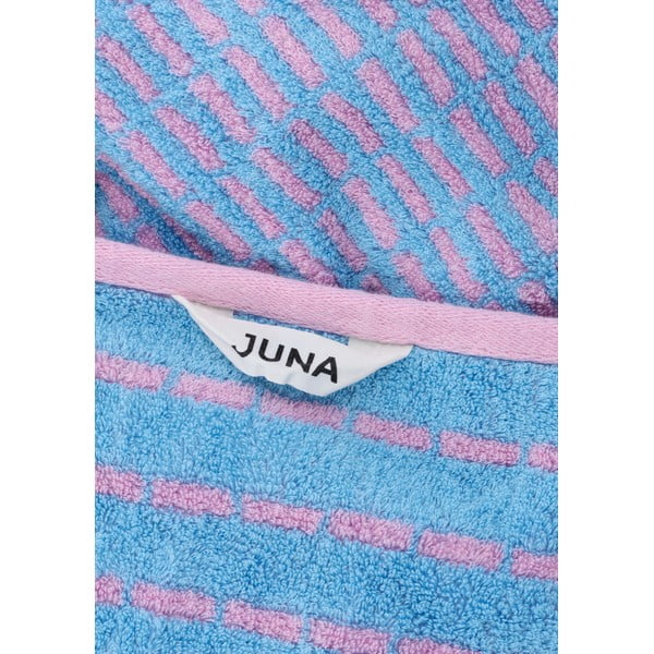 Modro-rožnata frotirna brisača iz mešanice bambusa 50x100 cm Nuance – JUNA-image-2