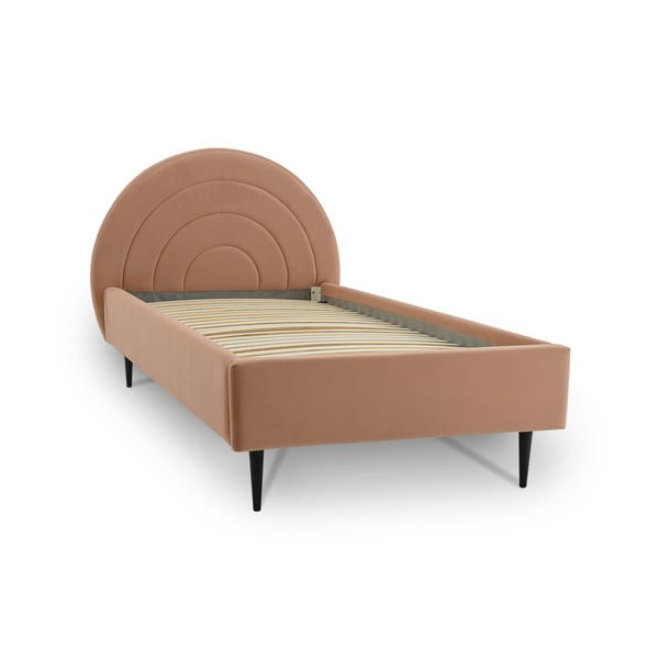 Rožnata otroška postelja 120x200 cm Rainbow – Scandic