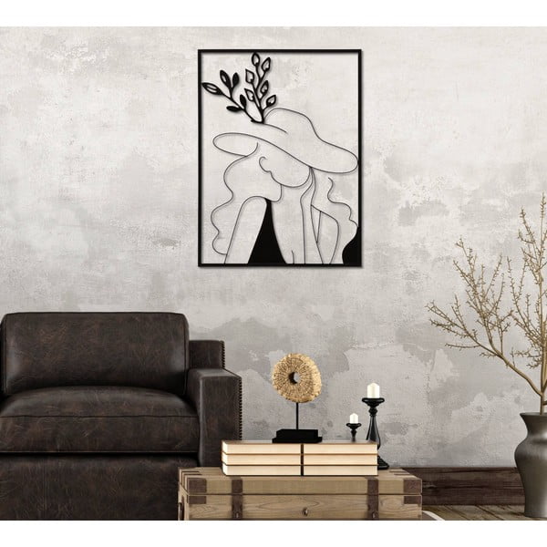 Kovinska stenska dekoracija 60x80 cm Elegant - Mauro Ferretti-image-1