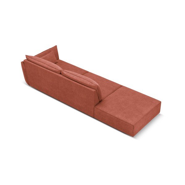 Rdeč ležalnik (desni kot) Vanda – Mazzini Sofas-image-3