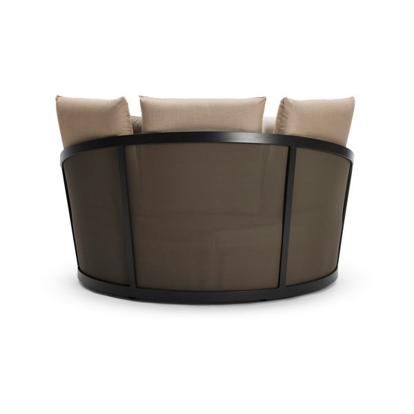 Bež oblazinjen vrtni ležalnik Cielo – Diphano-image-3