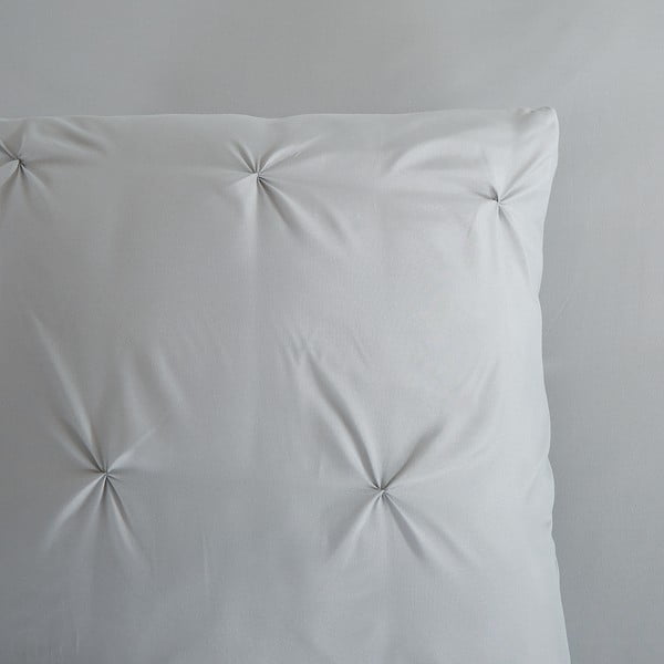 Siva enojna/podaljšana posteljnina iz mikrovlaken 140x220 cm Pure Elegance – Good Morning-image-2