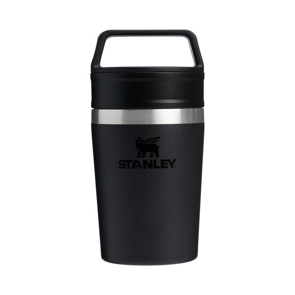 Črn termo lonček iz nerjavečega jekla 230 ml Café-To-Go Travel Mug Black 2.0 – Stanley