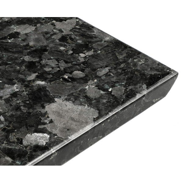 Črn granitni pladenj RGE Black Crystal, 20 x 35 cm-image-1