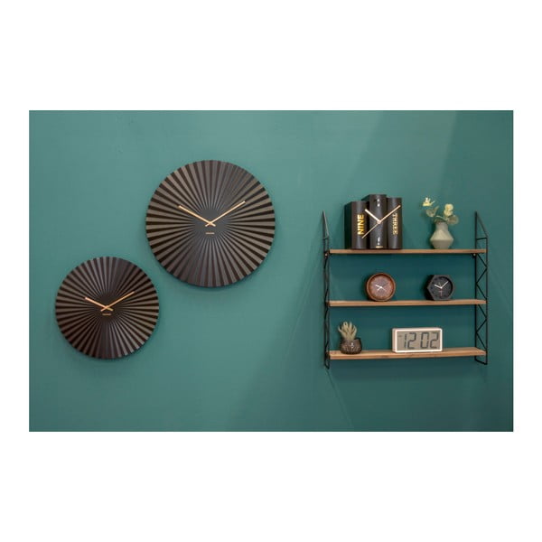 Črna namizna ura v obliki knjig Karlsson-image-3