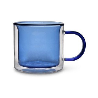 Modre steklene skodelice v kompletu 2 ks 270 ml Liv – ONA