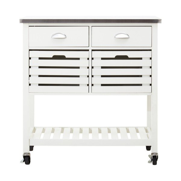 Servirni voziček na kolesih 46x86 cm Frankfurt – Premier Housewares-image-1