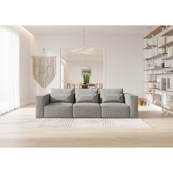 Siva sedežna garnitura 290 cm Riposo Ottimo – Sit Sit-image-1