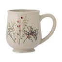 Kremno bela lončena skodelica 400 ml Hollie – Bloomingville