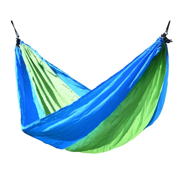 Zeleno-modra najlonska viseča mreža Cattara