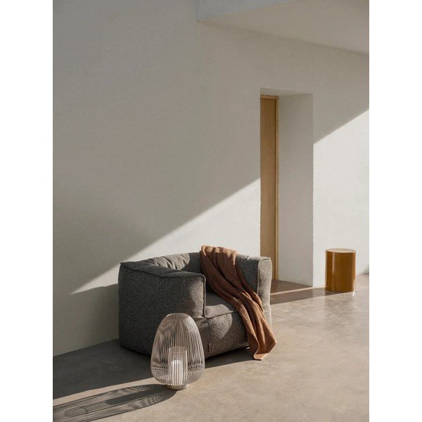 Sivorjav oblazinjen vrtni fotelj Grow – Blomus-image-1