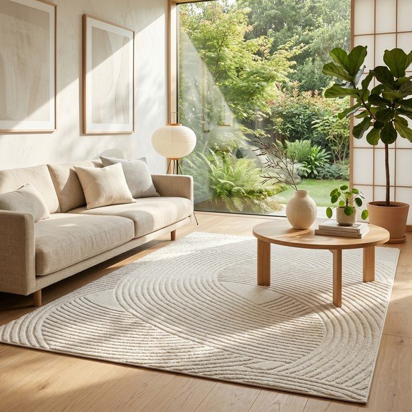 Kremno bela preproga 120x170 cm Zephyr – ESTE-image-1