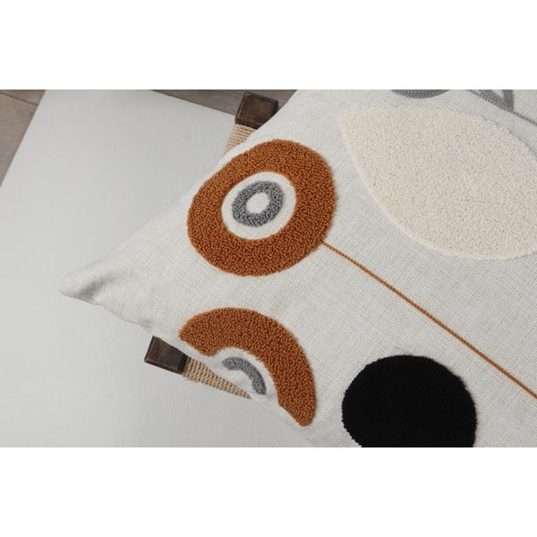 Lanena prevleka za blazino 43x43 cm Sunflower – Mioli Decor-image-3