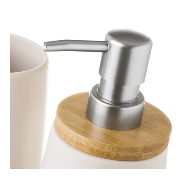 Bel komplet pripomočkov za kopalnico – Casa Selección-image-1