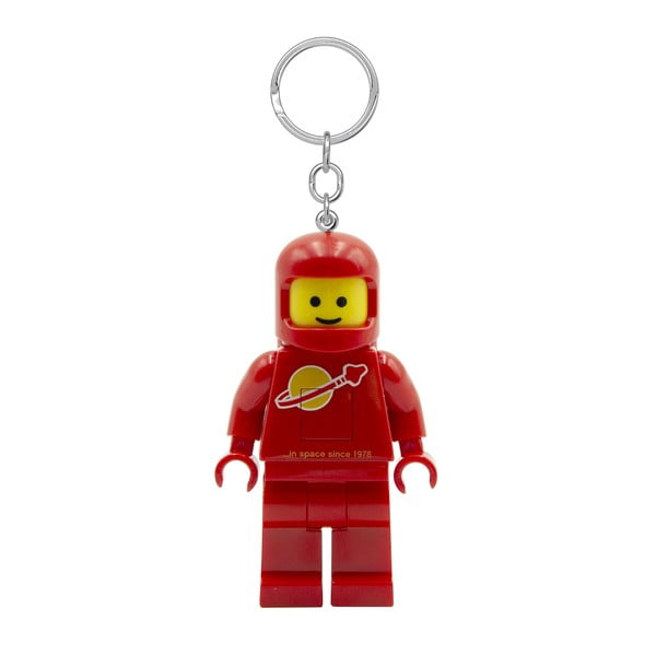 Rdeč obesek za ključe z lučko Spaceman – LEGO®