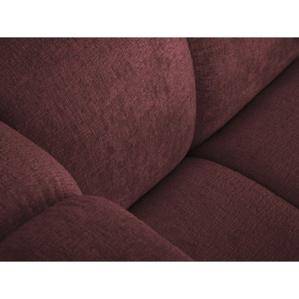 Bordo rdeča sedežna garnitura 318 cm Lupine – Micadoni Home-image-1